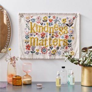 Urban Outfitters Kindness Matters Tapestry